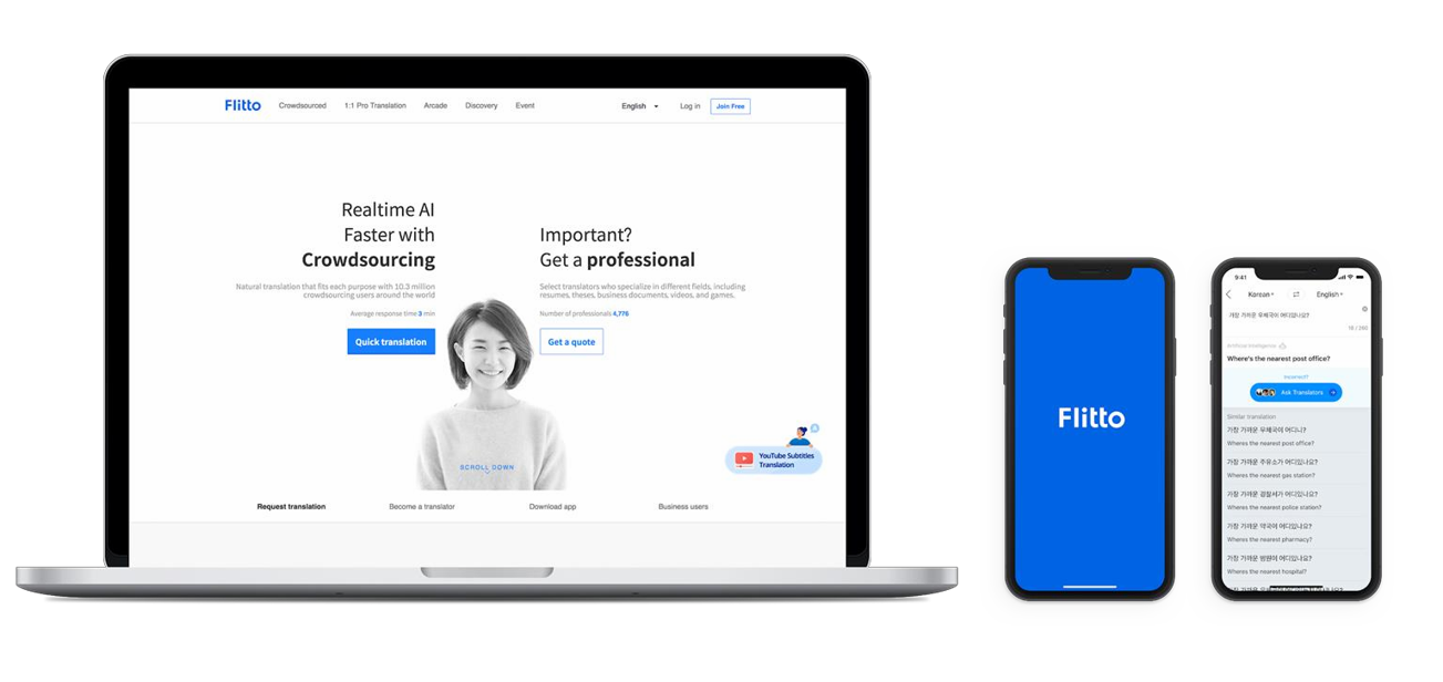 플리토, 100만불 수출의탑 수상 - 와우테일