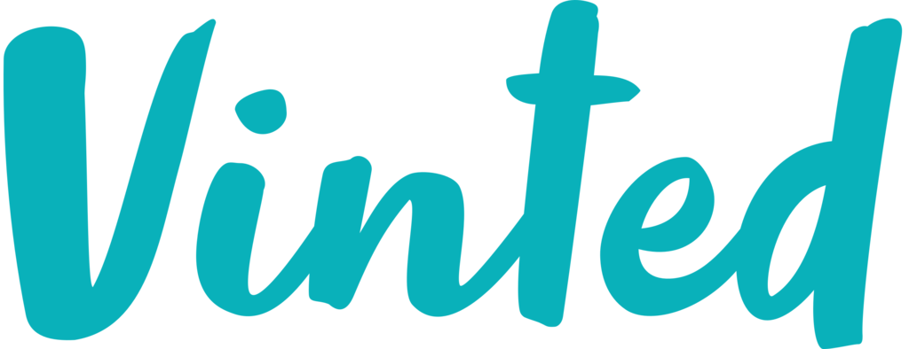 vinted logo - 와우테일