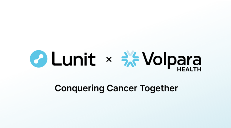 Lunit x Volpara slogan - 와우테일