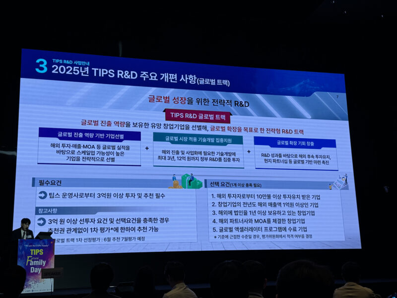 TIPS Family Day Global RD Track 1 - 와우테일