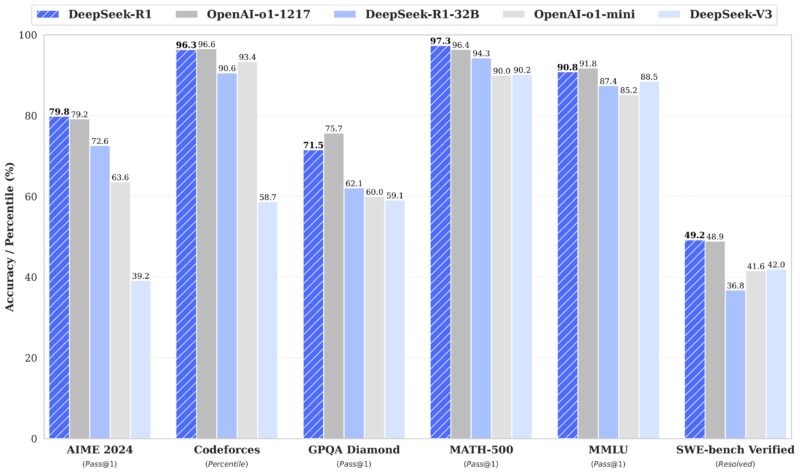 deepseek RI benchmark - 와우테일