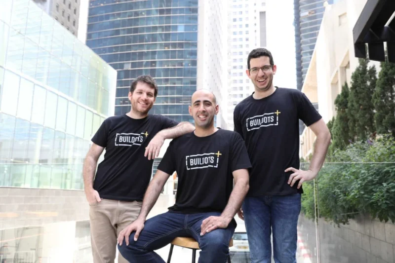 Buildots founders left to right Roy Danon Yakir Sudry Aviv Leibovici. Photo credit Eyal Toueg - 와우테일