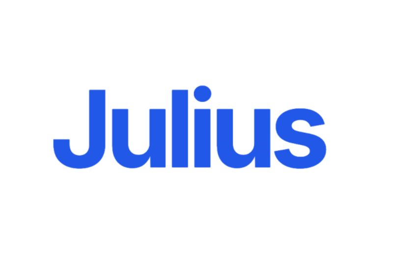 Julius ai logo - 와우테일