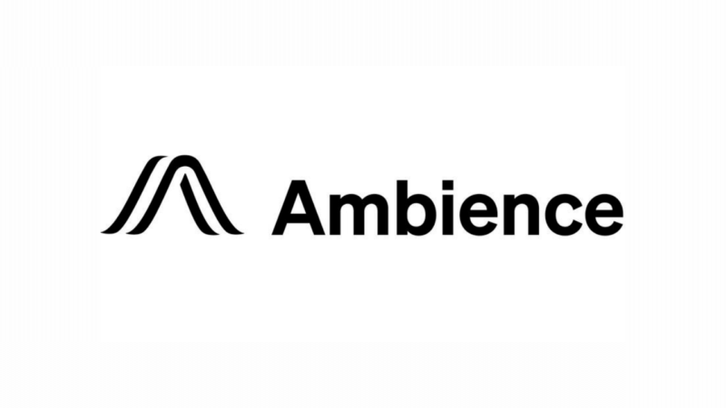 Ambience Healthcare logo - 와우테일