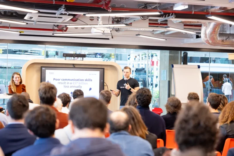 Vocal Image at AI Startup Program launch event by Vanessa Buhrig - 와우테일