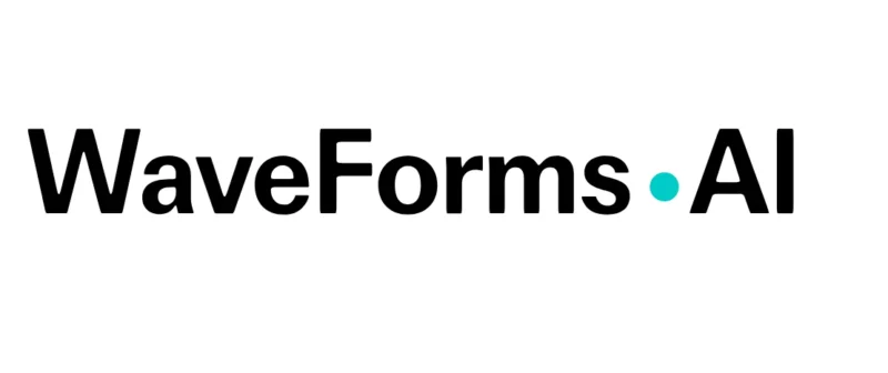 Waveforms ai logo - 와우테일