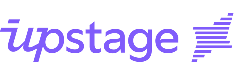 upstage Logo Purple - 와우테일