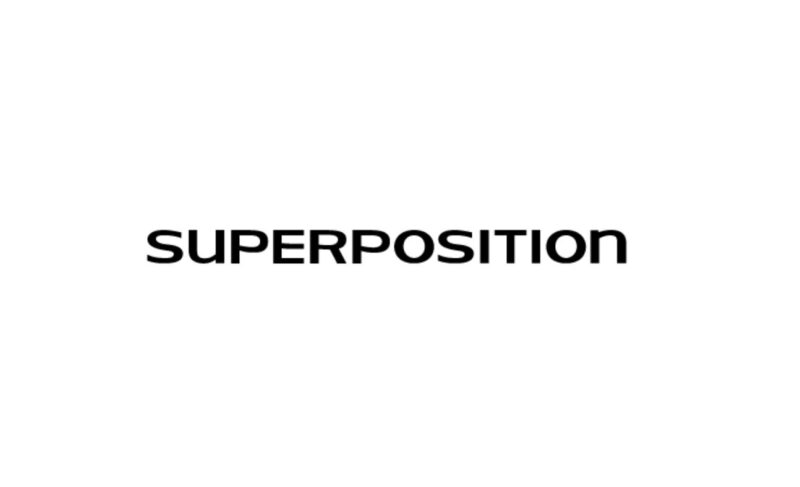 SUPERPOSITION logo - 와우테일