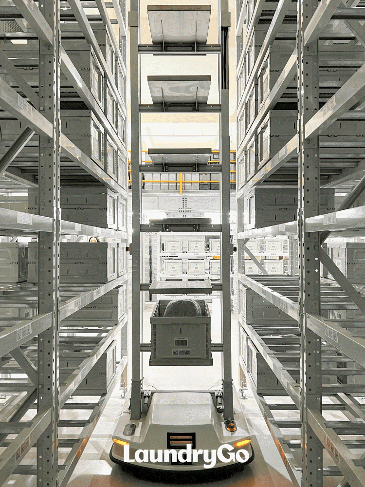 의식주컴퍼니, LG전자로부터 100억원 투자 유치 2 laundryGO합포장 로봇 - 와우테일