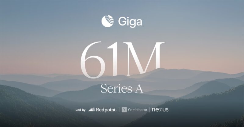 음성 AI 에이전트 ‘기가’, 6,100만 달러 투자 유치…도어대시와 협력 1 giga seriesA - 와우테일