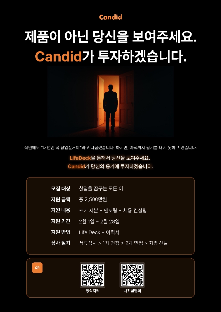 260119 Candid 포스터 - 와우테일