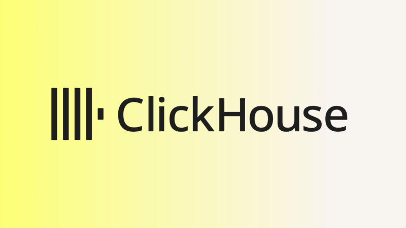 clickhouse logo - 와우테일