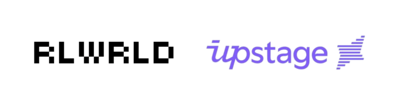 피지컬 AI 기업 리얼월드, 업스테이지 컨소시엄 통해 '독파모' 생태계 합류 1 RLWRLD Upstage - 와우테일