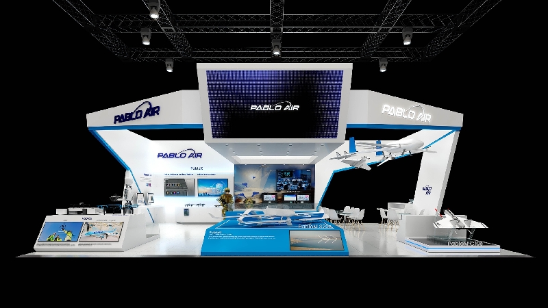 파블로항공 DSK2026 부스조감도 - 와우테일