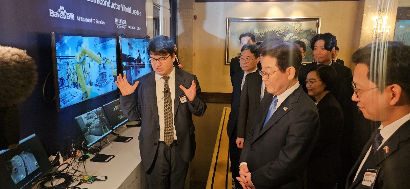 딥엑스, 李 대통령 앞에서 AI 반도체 시연 "피지컬AI로 글로벌 영토 확장" 1 DEEPX 1 - 와우테일