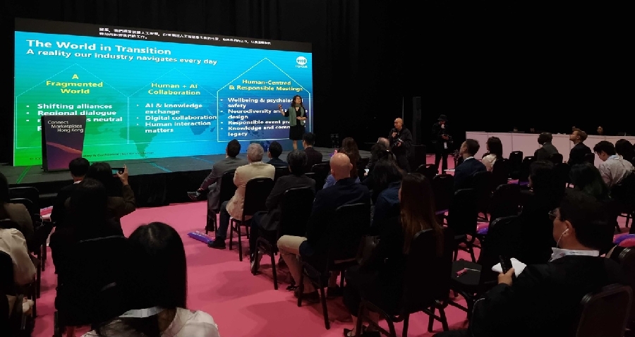 엑스엘에이트, 홍콩 MICE 행사에 AI 통번역 서비스 지원 2 - 와우테일