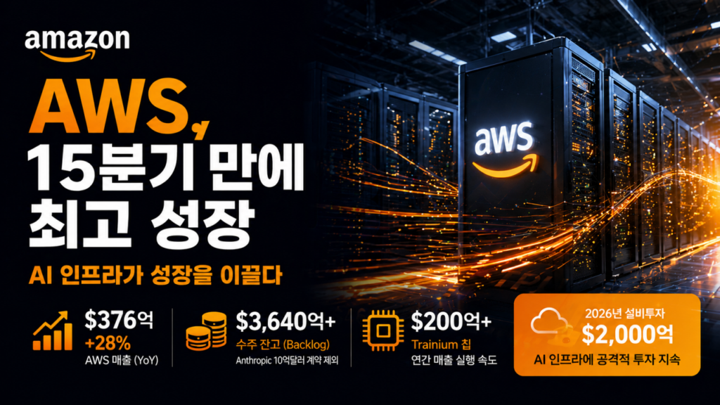 Amazon earnings 1Q 2026 - 와우테일