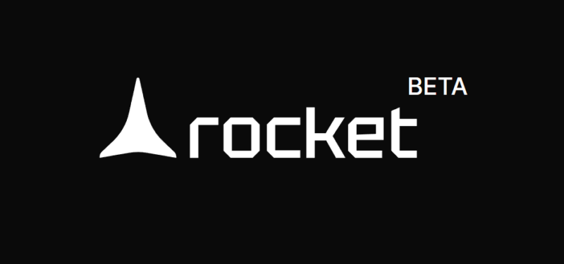 rocket.new logo - 와우테일