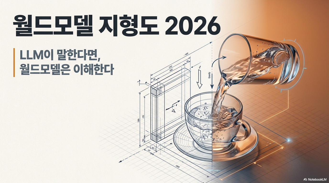 월드모델(World Model) 지형도 2026: LLM이 말한다면, 월드모델은 이해한다