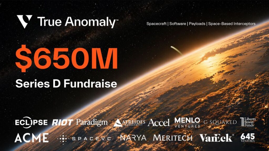 true anomaly series d funding - 와우테일