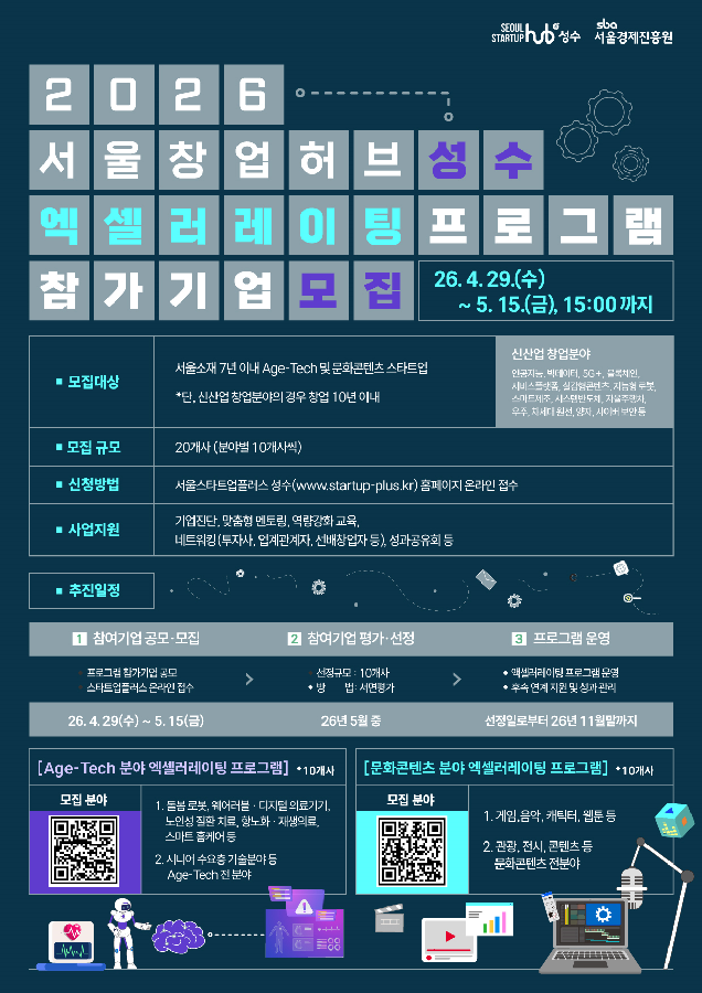 서울창업허브 성수, ‘에이지테크--문화콘텐츠 엑셀러레이팅 프로그램’ 참가사 모집(~5월15일) 1 붙임자료1 - 와우테일
